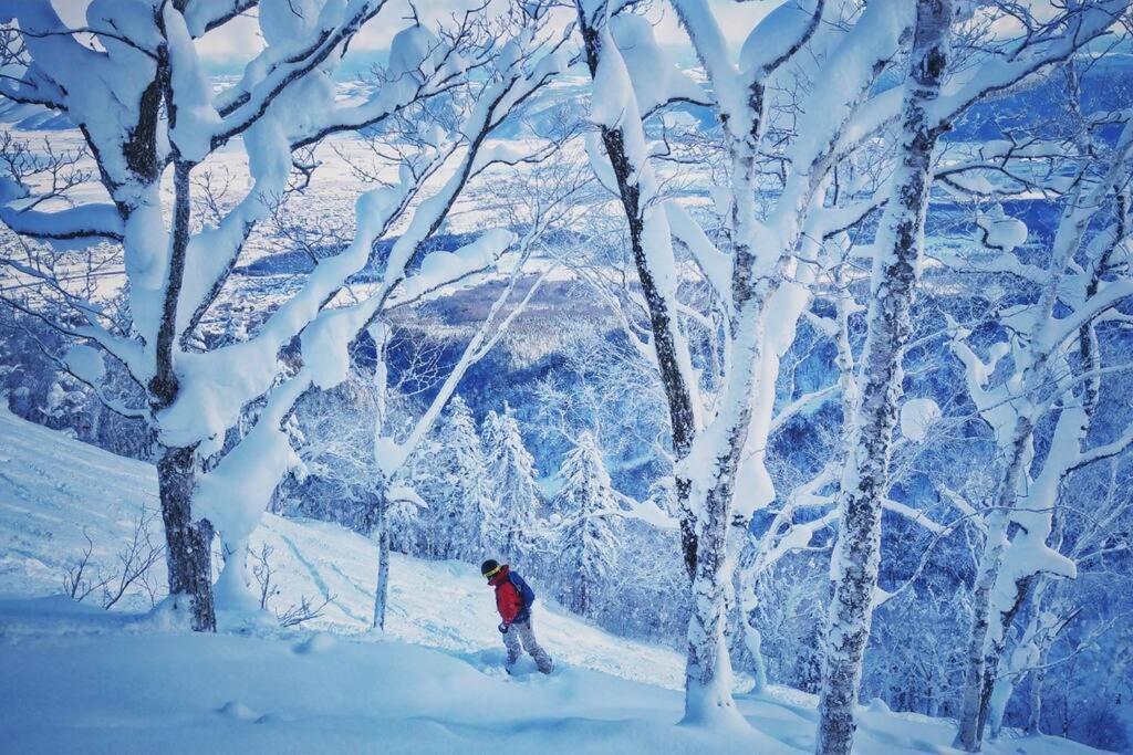 Furano Cube Sugar-方糖民宿,步行8Min到雪场,3 Brs,Max 6Ppl Екстер'єр фото